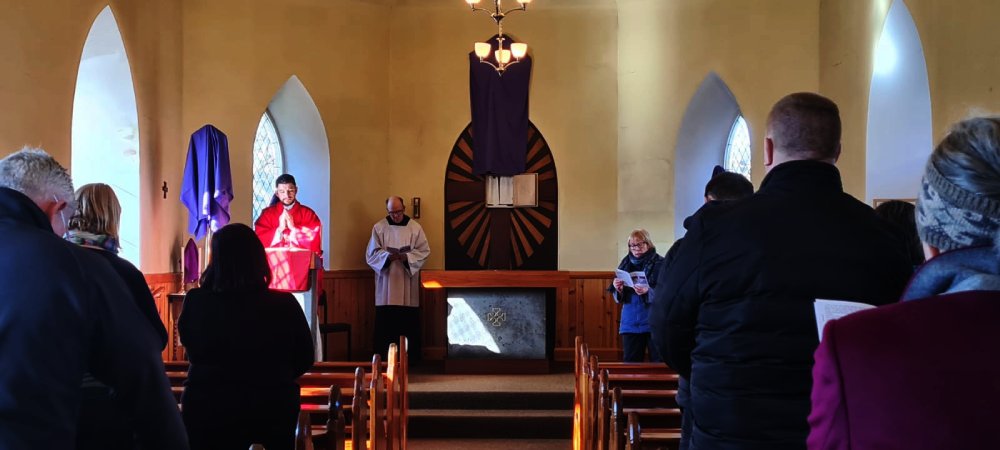Fr Chris Doig visit Easter 2024